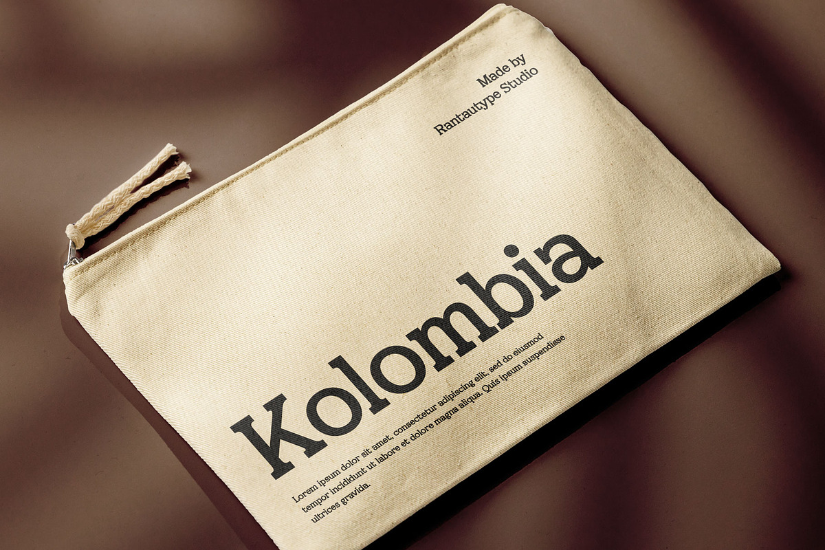 Raciya Modern Display Serif Font, a Serif Font by RantautypeStudio (Photo 13 of 15)