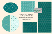 Art Deco 50 Patterns. Velvet Jade, a Pattern Graphic by GapArt (Thumbnail 3 of 8)