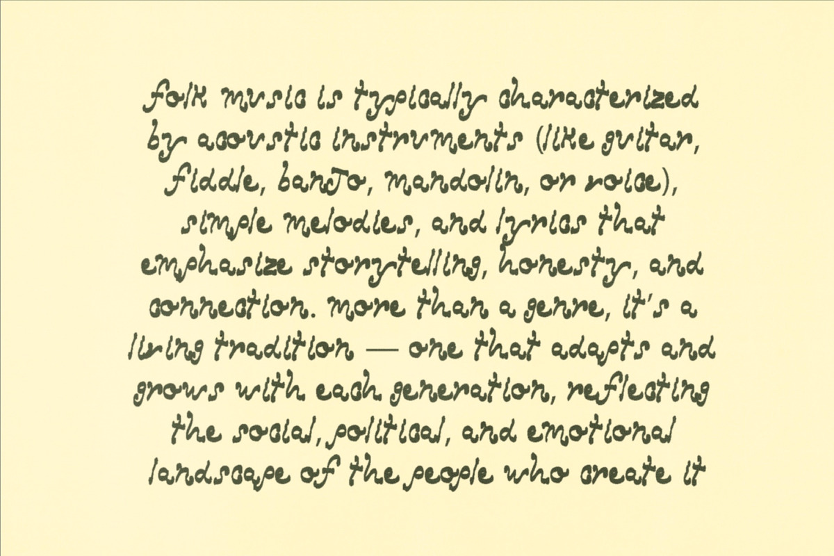 Woodland Hand Drawn Marker Font, a Handwritten Font by Madeline ODonoghue Design (Photo 8 of 8)