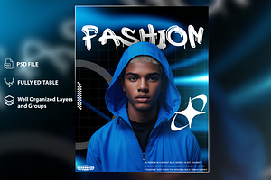 Fashion Social Media Poster, a Social Media Template by presetsroom