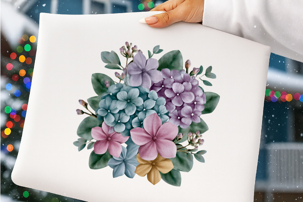 Watercolor spring flowers clipart, an Illustration by SinaCreation (Photo 6 of 7)