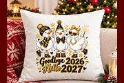 Glittery New Year Bird Celebration, a Seasonal Illustration by Printable Design Store (Thumbnail 3 of 5)