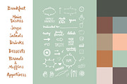 Vintage Cookbook InDesign Template, a Brochure Template by Prixel Creative (Thumbnail 5 of 5)