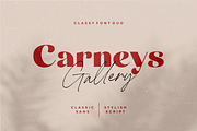 Carneys Gallery Font Duo, a Sans Serif Font by Letteralle Studios (Thumbnail 1 of 16)