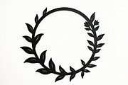 Elegant Leaf Wreath Frame Bundle, an Illustration by Designs_River (Thumbnail 9 of 9)
