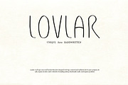 Lovlar - Natural Sans, a Sans Serif Font by dailygraphic (Thumbnail 1 of 9)