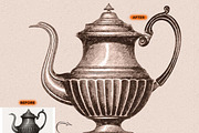 SCRATCHBOARD INK ENGRAVING FX, an Action Add-On by Studio Retouch (Thumbnail 2 of 12)