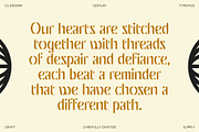 CS Grover – Display Font, a Sans Serif Font by Craft Supply Co. (Thumbnail 2 of 8)