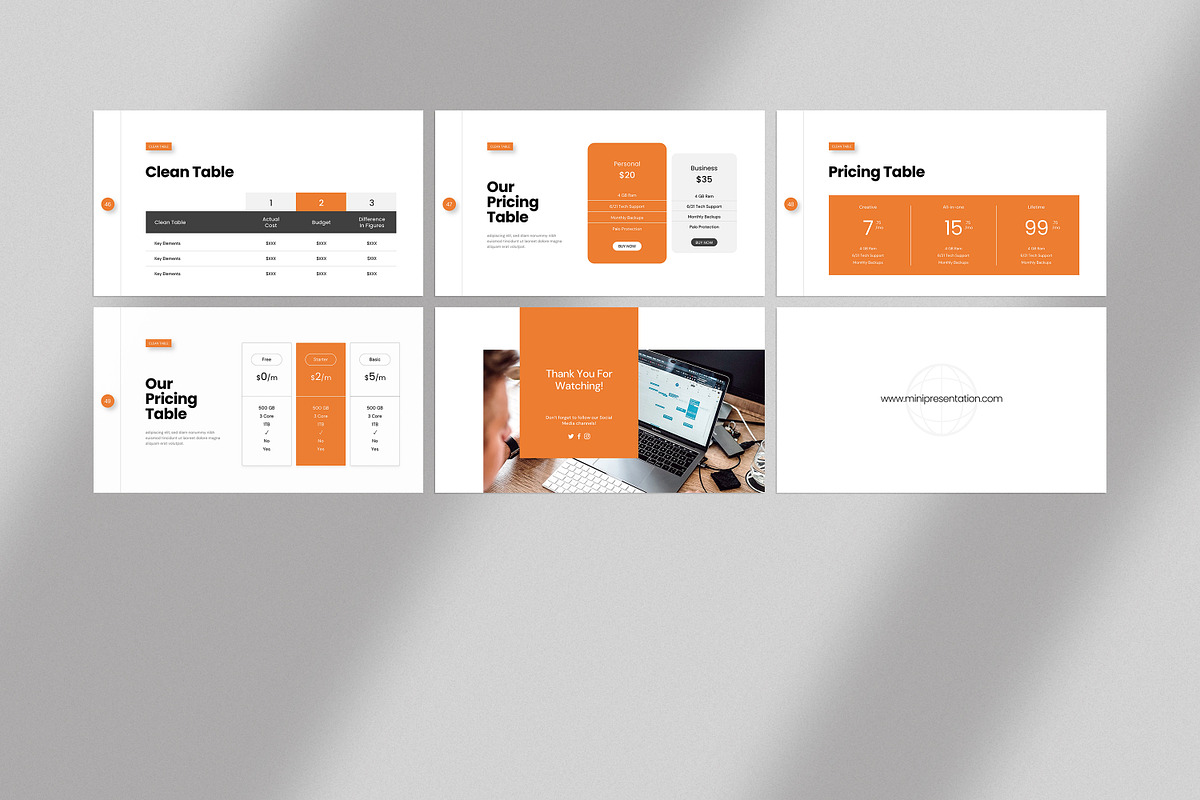 MINI - Presentation Template, a Presentation Template by SlideStock (Photo 11 of 11)