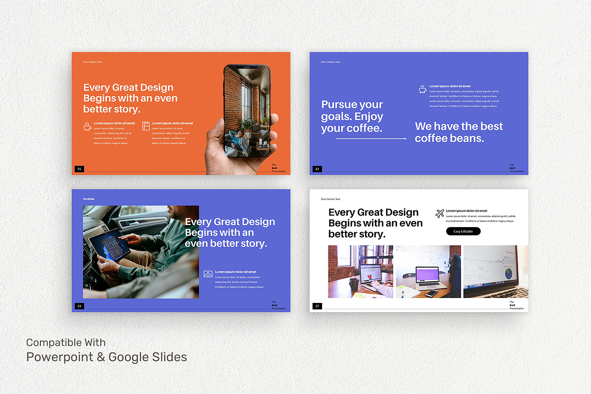 The Bold - Creative Presentation, a Presentation Template by Birka Studio (Photo 5 of 5)