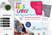Kids Summer Camp Flyer | Ms Word, a Flyer Template by Imagine Design Studio (Thumbnail 3 of 3)