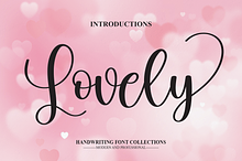 Lovely | Script Font