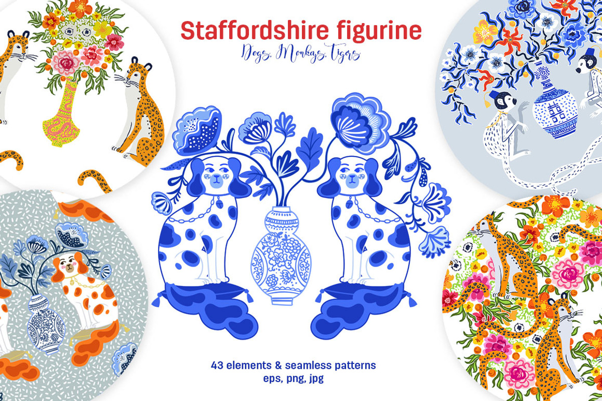 Staffordshire figurine., an Object Graphic by Anastasia (Photo 1 of 14)
