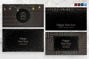 Happy New Year Background Templates, a Flyer Template by BrandPacks (Thumbnail 1 of 5)