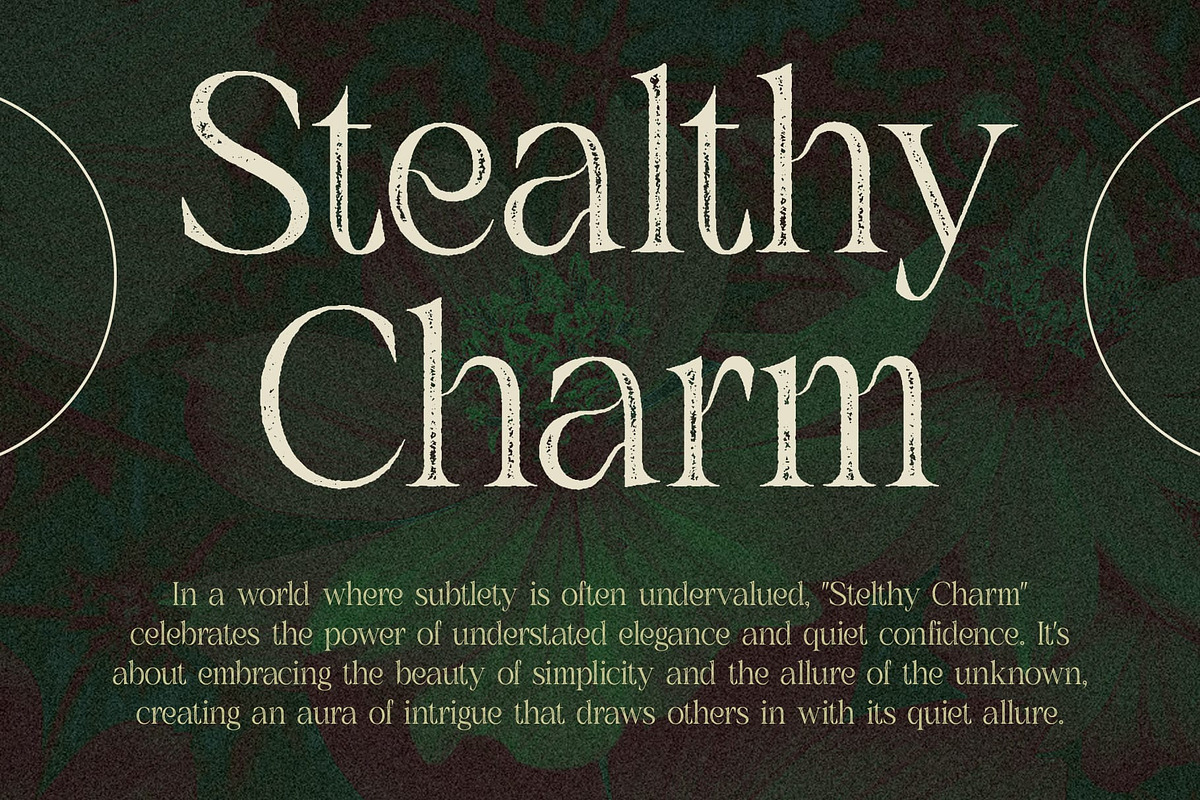 Amadi Vintage, a Serif Font by Craft Supply Co. (Photo 7 of 8)