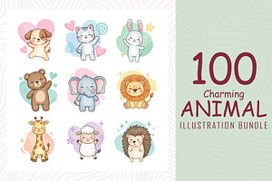 Charming animal illustrations, an Animal Illustration by Sofia's Fashion
