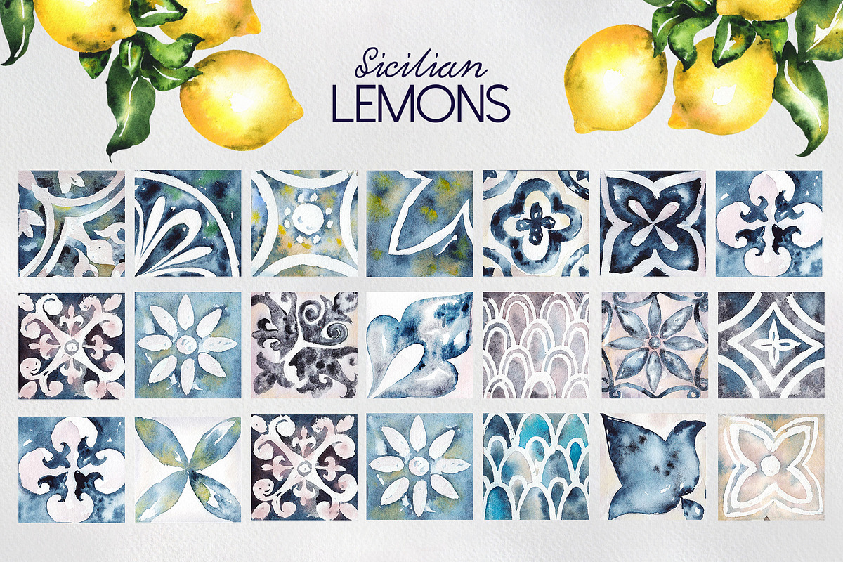 Sicilian lemons, an Education Illustration by LiliaUdod (Photo 3 of 8)