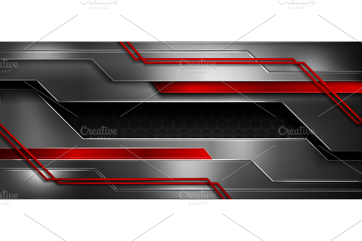 Abstract metal background, realistic, an Illustration by art PVP - market