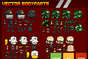 Characters Spritesheet 20, an Illustration by pzUH (Thumbnail 4 of 5)