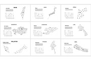 Maps line Presentation Template, a Presentation Template by Infographics project (Thumbnail 8 of 21)