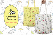 The Pigeon & the Fall patterns, an Illustration by Zooza Art (Thumbnail 5 of 8)