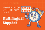 Retro Blendy - Retro Display Font, a Font by Sronstudio (Thumbnail 11 of 12)