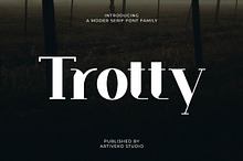 Trotty Elegant Serif Font Family