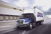 Truck Trailer Mockup Bundle #1, a Mockup by vraiana (Thumbnail 9 of 26)