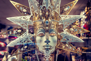 Luxury carnival mask in venice, an Arts & Entertainment Photo by BOOCYS