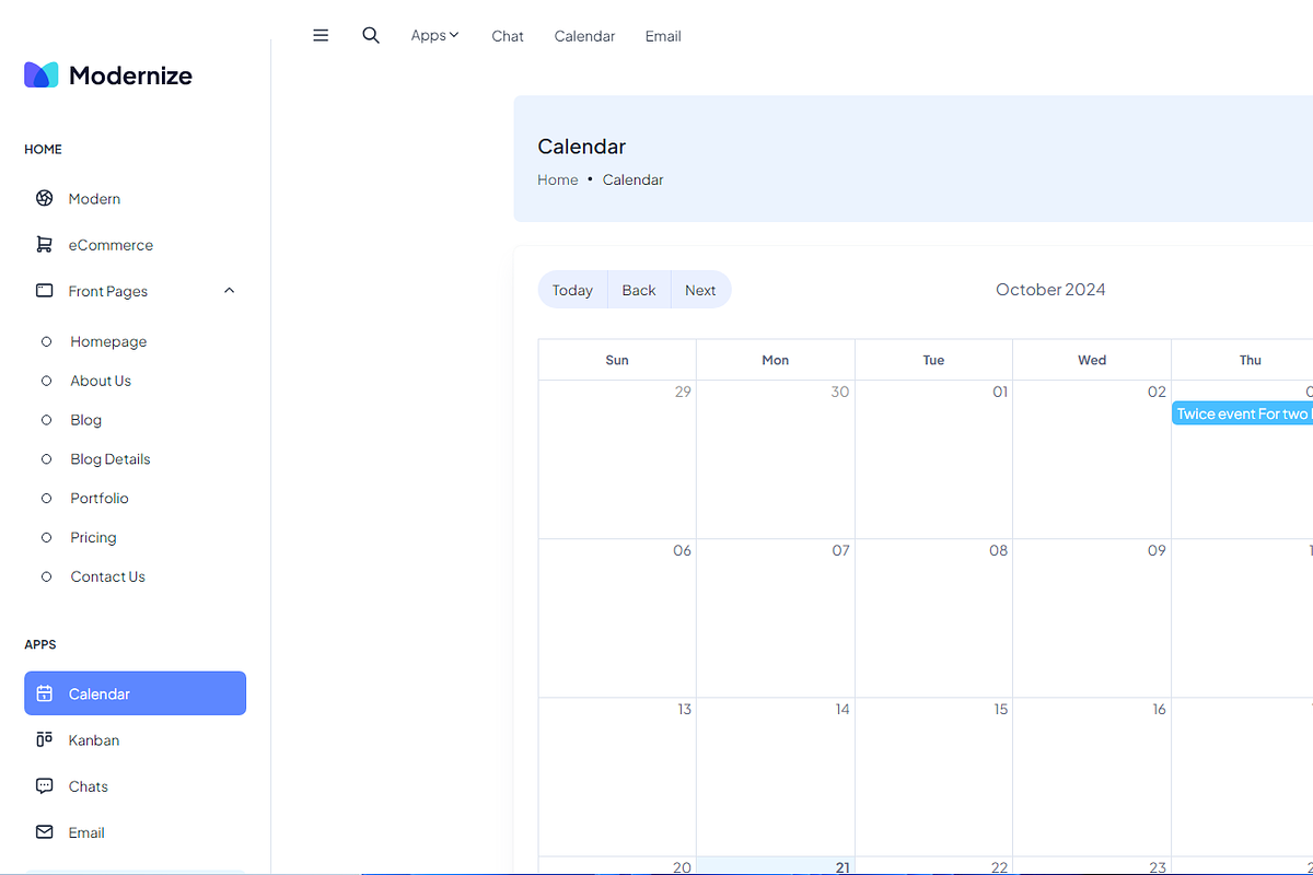 Modernize Tailwind Admin Dashboard, a Templates & Theme by AdminMart (Photo 10 of 15)