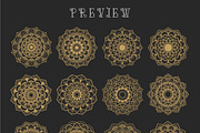 60 Mandala Tattoo & Coloring Page, a Decorative Illustration by Raftel (Thumbnail 2 of 5)