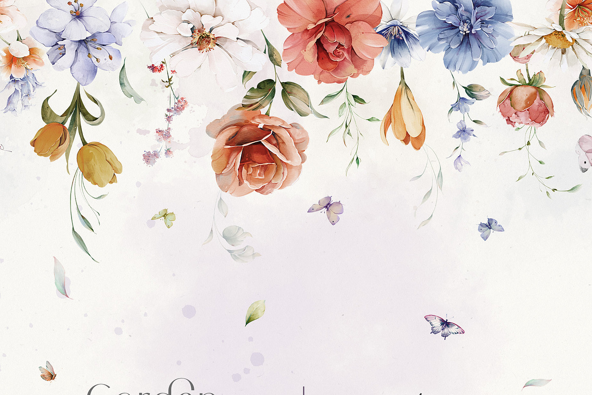 Watercolor Flower Blooms, a Decorative Illustration by Damian Roh (Photo 15 of 15)