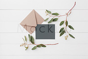 A2 Card Mockup - Eucalyptus 3, a Product Mockup by ILLONA GRAPHICS (Thumbnail 2 of 5)