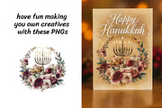 Christmas & Hanukkah 3 in 1 Bundle, a Decorative Illustration by InkyQueenArt (Thumbnail 3 of 8)