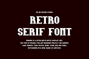 Rodgros - Rustic & Vintage Font, a Serif Font by QR Design Studio (Thumbnail 6 of 10)