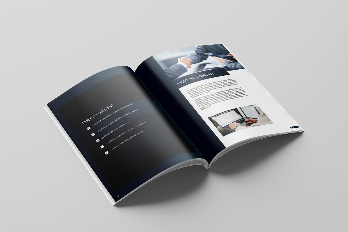 Technology Brochure Template, a Brochure Template by retrographix (Photo 5 of 9)