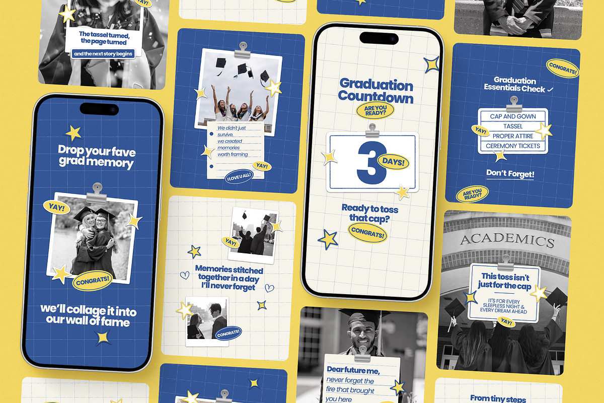 Graduation Instagram Templates