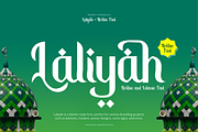 Laliyah - Arabic Ramadhan Font, a Sans Serif Font by Iqsiart Studio (Thumbnail 1 of 8)