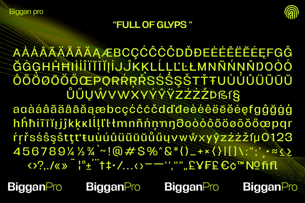Biggan Pro, a Sans Serif Font by artism_design (Photo 9 of 9)