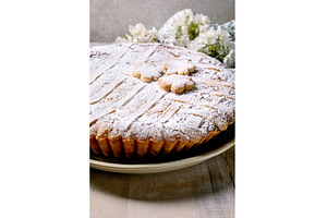 Homemade Shortbread Tart Pastiera, a Holiday Photo by Natasha Breen