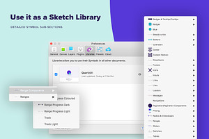 Quartz - Sketch UI Library
