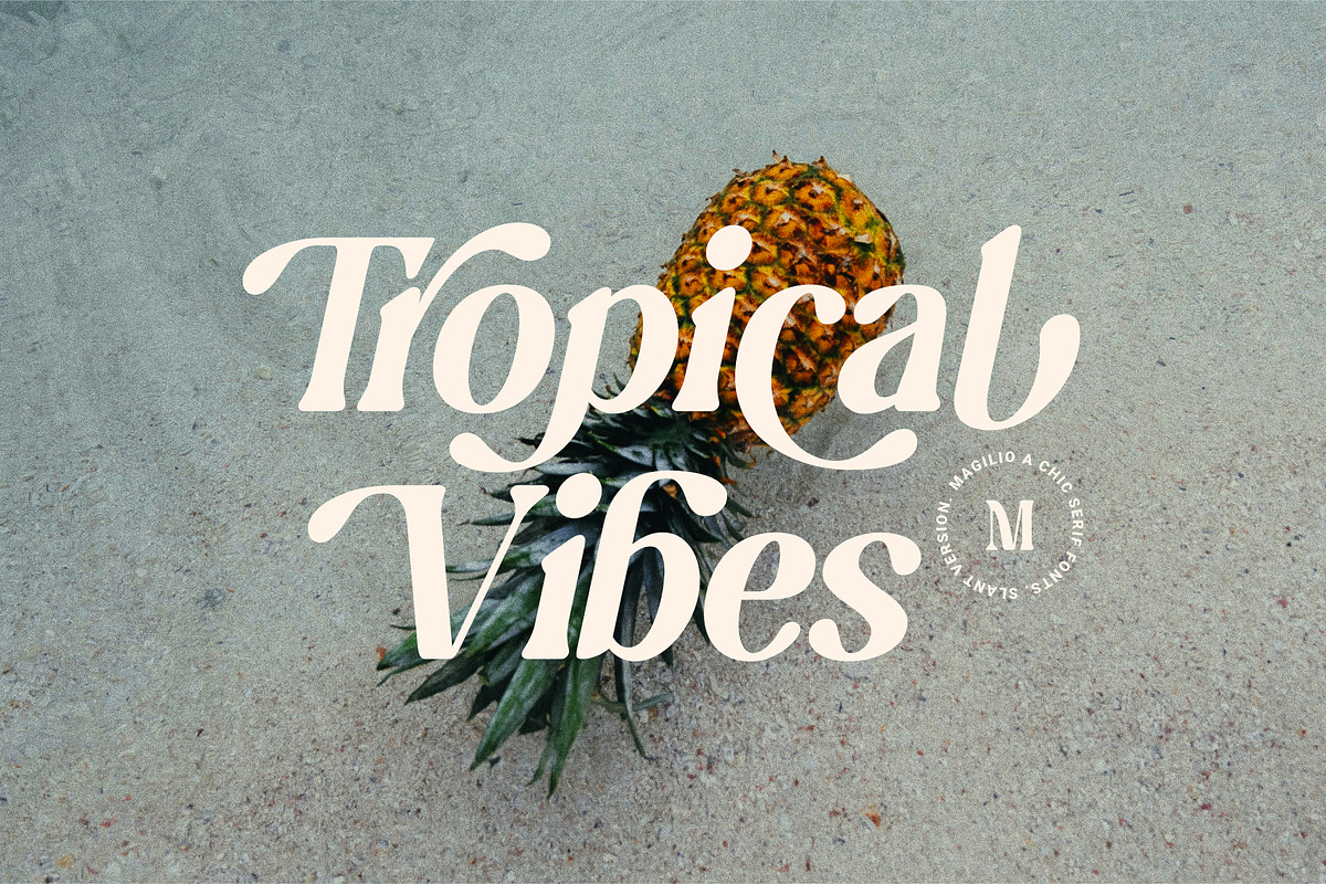 Magilio - A Chic Serif Fonts, a Serif Font by Prioritype Co (Photo 14 of 23)