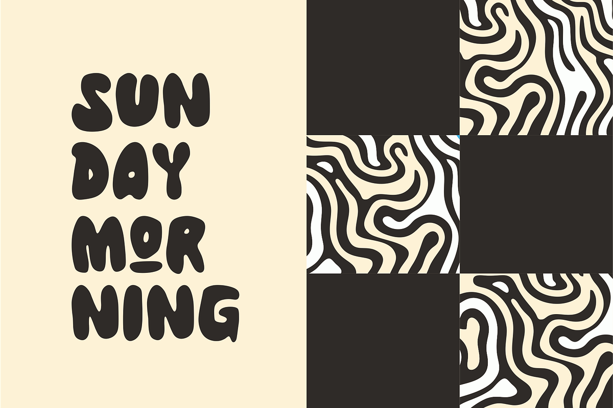 FRONK – Unique Bold Bubble Font, a Handwritten Font by Vroz Studio (Photo 2 of 8)