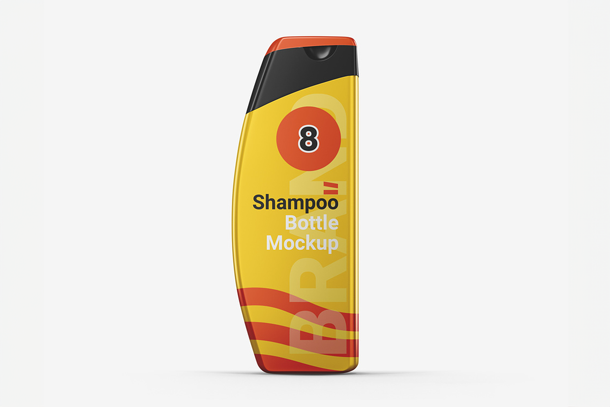 Shampoo Bottle Mockup, a Household Mockup by Se٧enStudio (Photo 2 of 2)