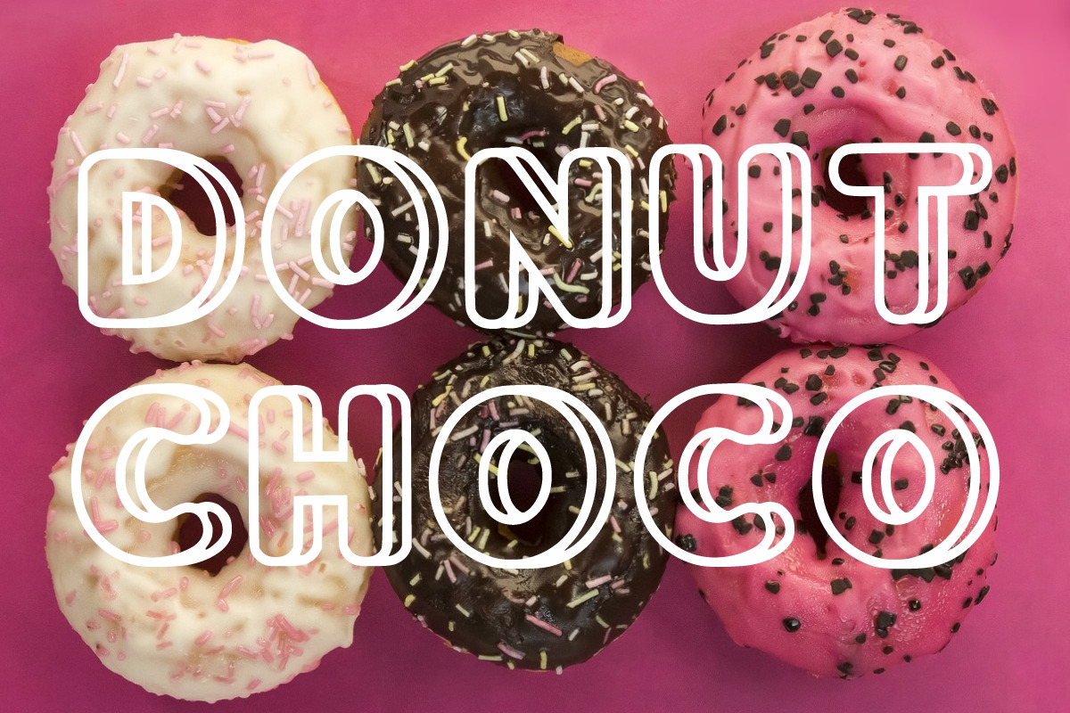 Crazy Donut, a Handwritten Font by Fourteen Letter (Photo 4 of 9)