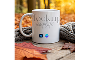 Autumn Forest Mug Mockup, a Product Mockup by MockupWizard (Thumbnail 1 of 5)