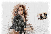 Technical Art Photoshop Action, an Action Add-On by MRI STUDIO (Thumbnail 4 of 15)