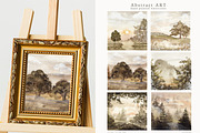 Vintage Forest. Watercolor clipart, an Animal Illustration by Ooh Lily (Thumbnail 15 of 22)