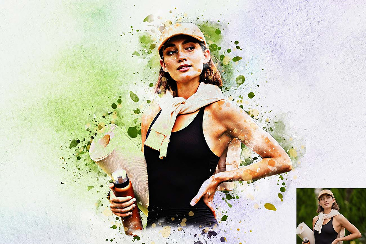 Paint Splatter Effect Ps Action, an Action Add-On by Studio Retouch (Photo 14 of 17)