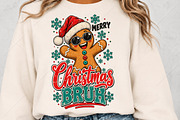 Merry Christmas Gingerbread PNG, a Seasonal Illustration by Canvas Craft (Thumbnail 5 of 6)
